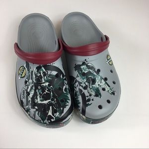 🎉Crocs} Star Wars, Boba Fett M10 W12